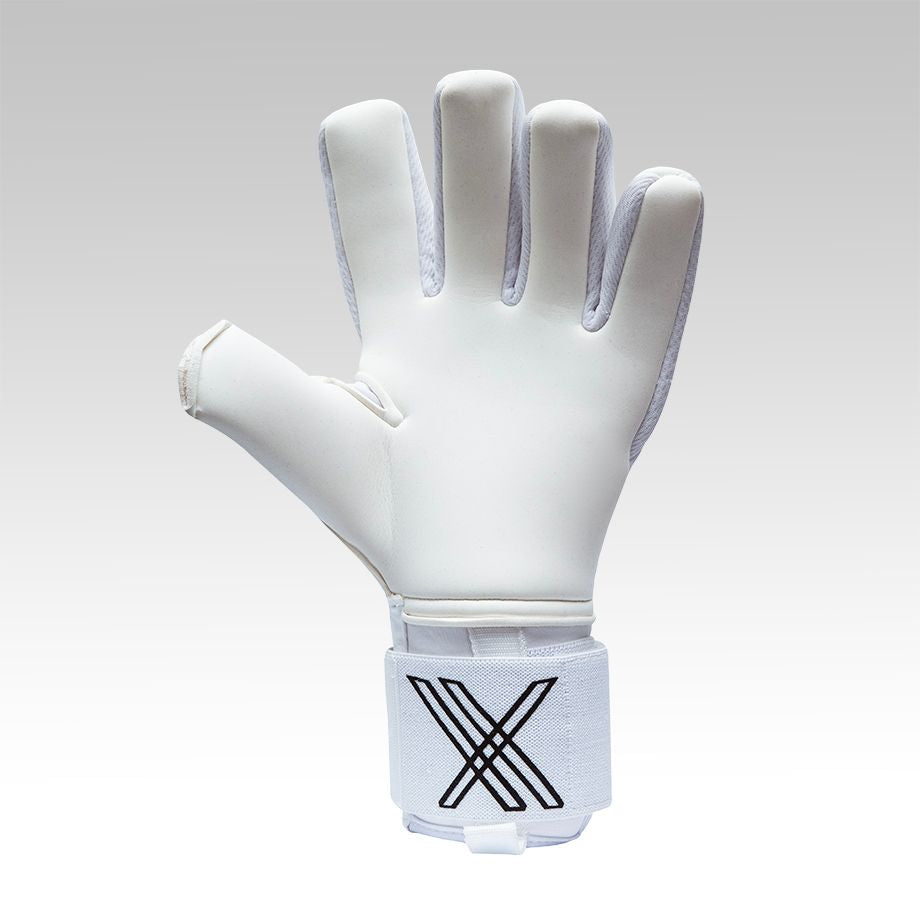 AB1 Undici 2.0.1 Bianco White Black Gold Goalkeeper Gloves